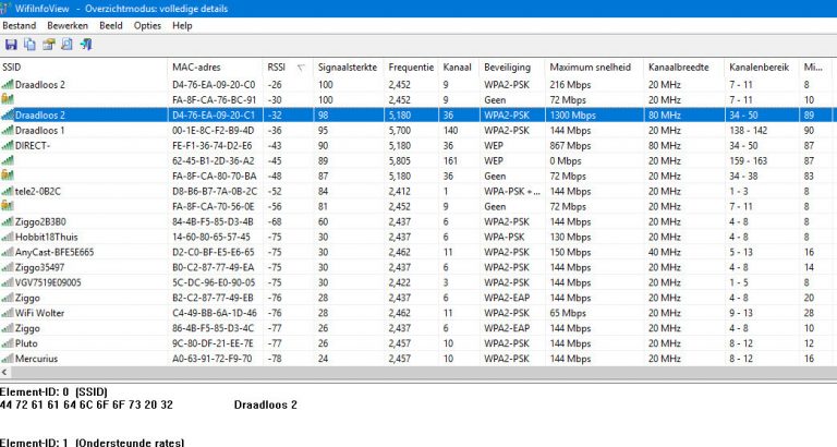 download the new version WifiInfoView 2.90